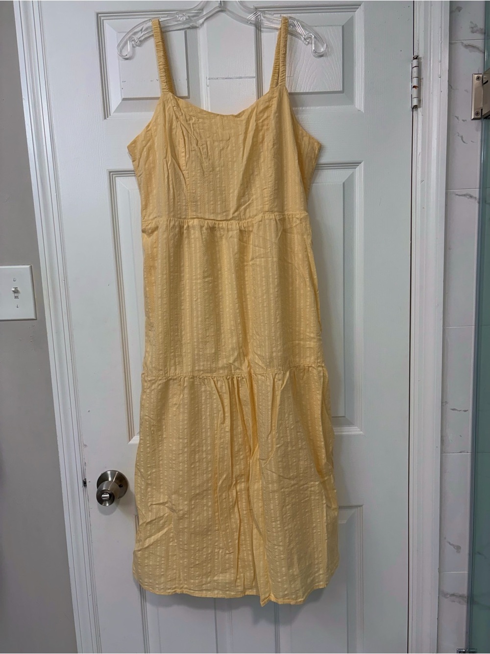 Lucky Brand Light Yellow long dress